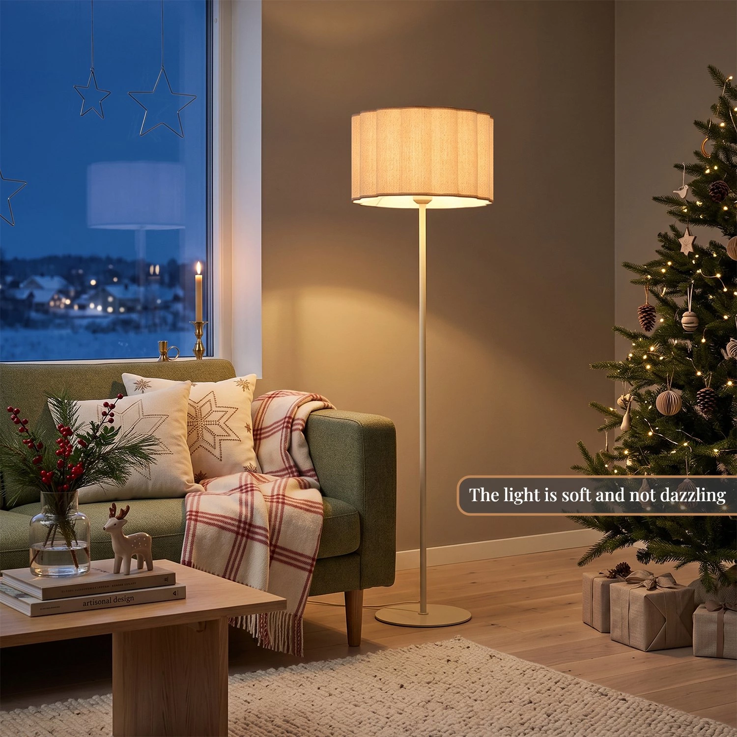 Elegant Pleated Fabric for Refined Ambiance