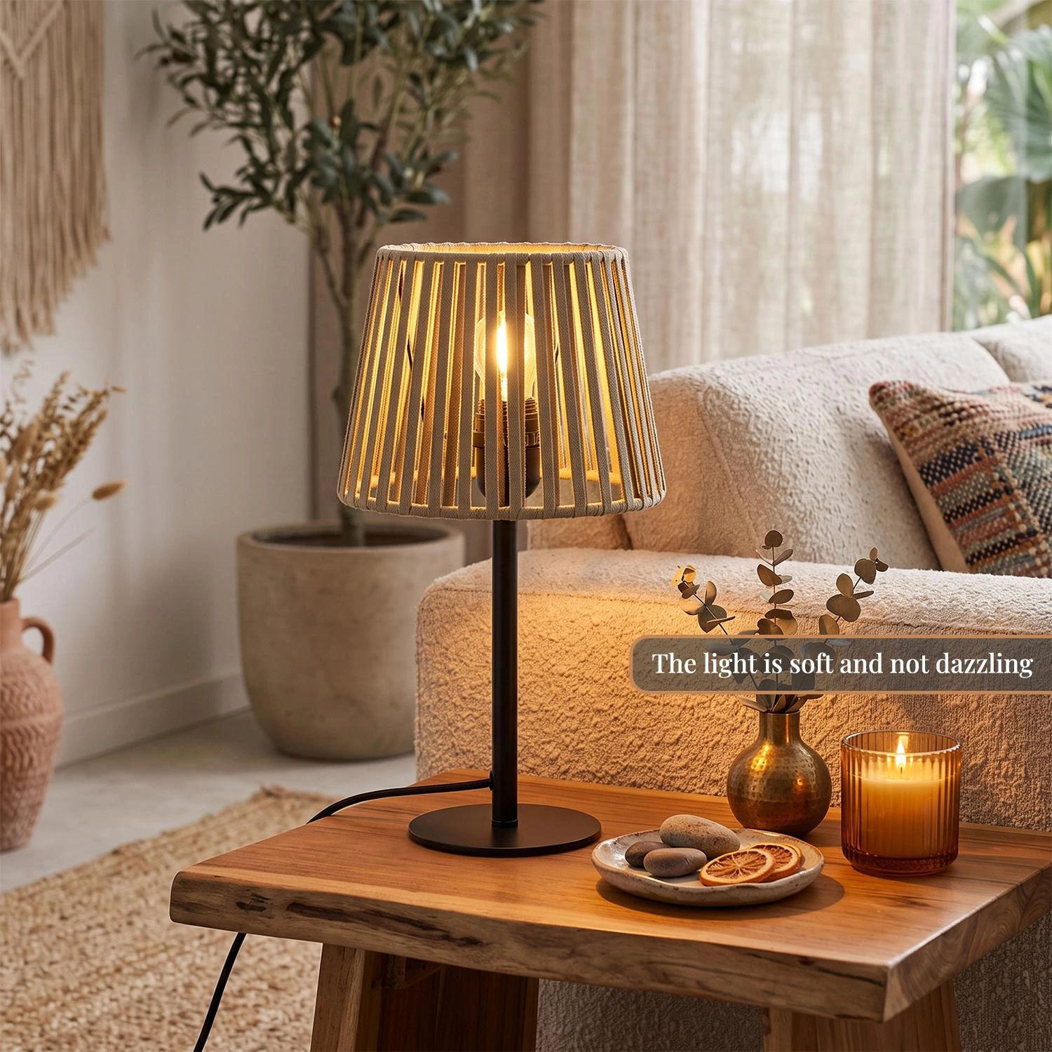 Atmospheric and Glare-Free Illumination