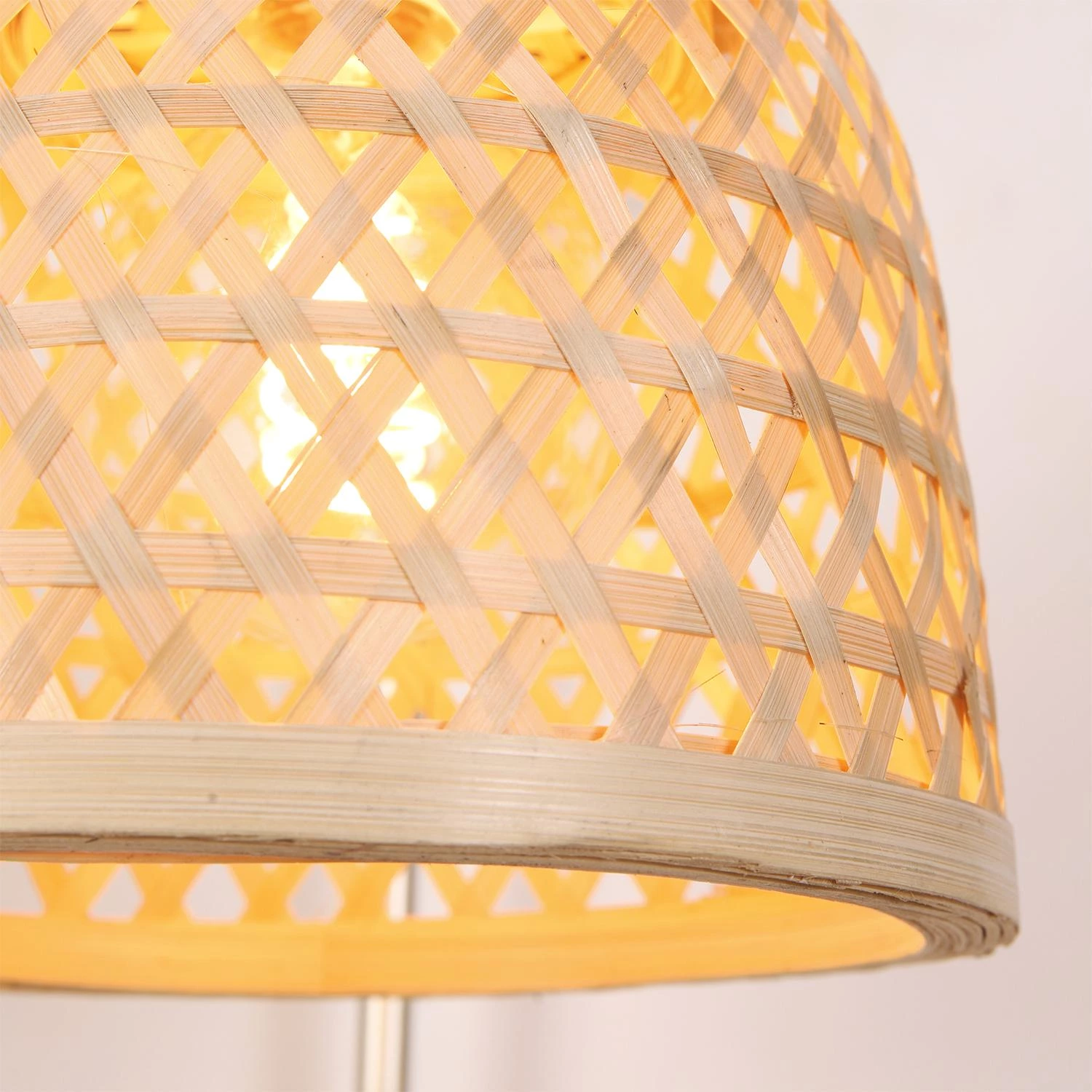 Artisanal Hand-Woven Bamboo Aesthetics