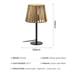 handmade table lamp