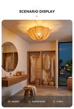 Fabric Ceiling Light