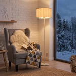fabric floor lamp