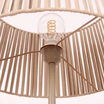 rattan style floor lamp