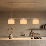 fabric chandelier
