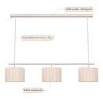 fabric chandelier