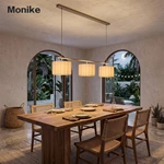 linen pendant light