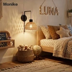 woven wall light