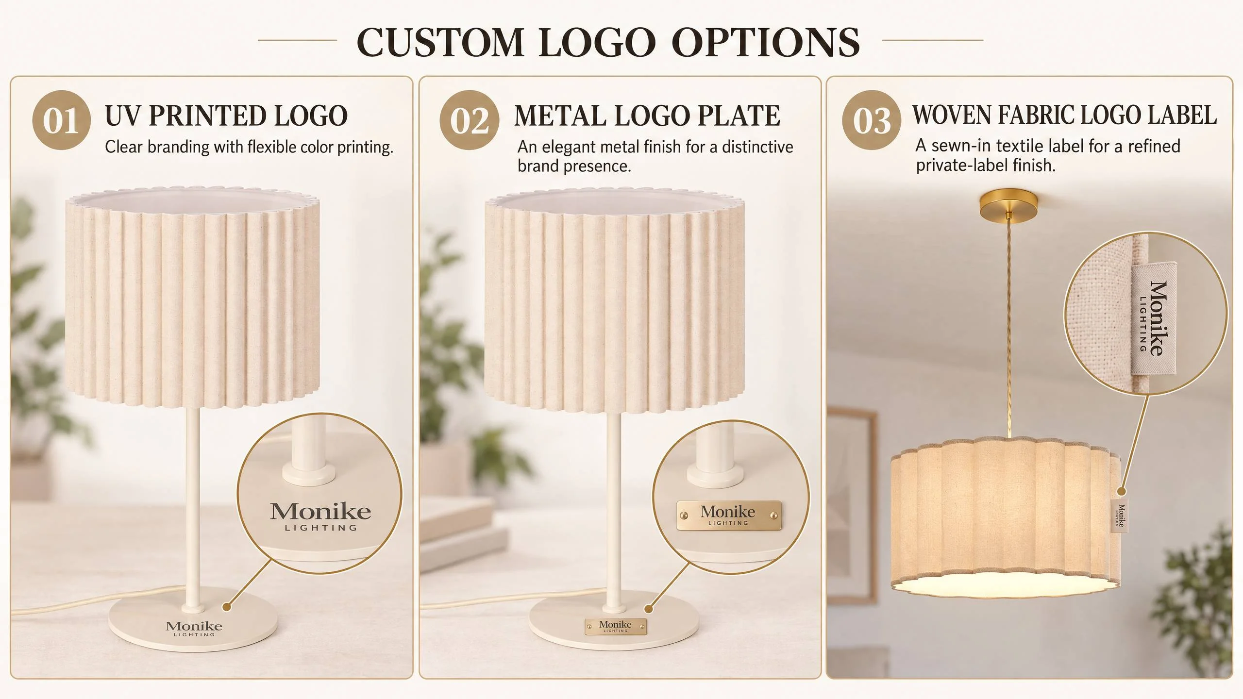 Brand Your Lighting. Make It Yours.